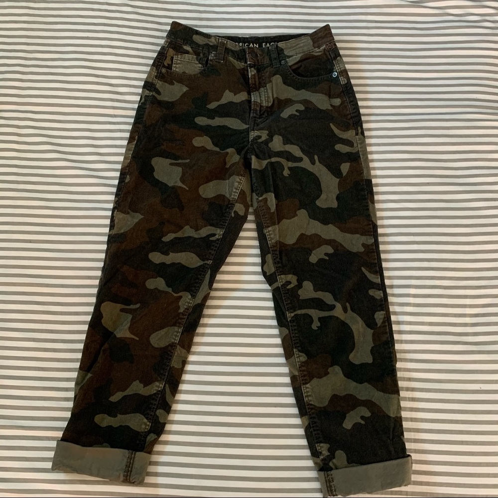 Camo corduroys
